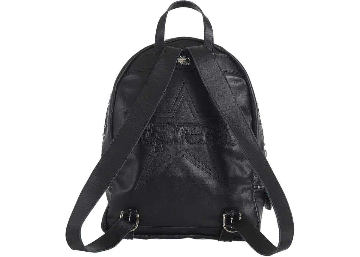 Supreme Vanson Leathers/b.b. Simon Backpack Black - vue secondaire B