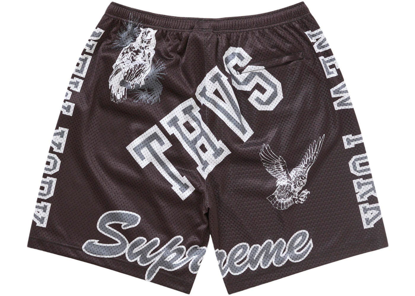 Supreme Varsity Mesh Short Black - vue secondaire B