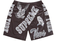 Supreme Varsity Mesh Short Black
