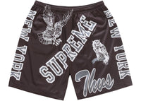 Supreme Varsity Mesh Short Black
