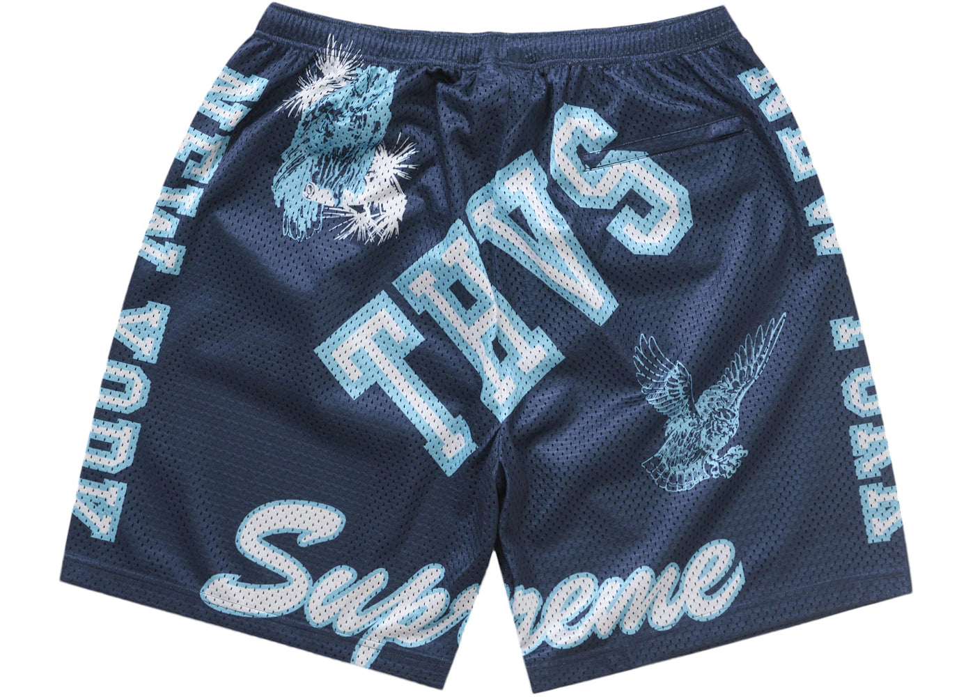 Supreme Varsity Mesh Short Navy - vue secondaire B