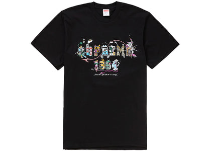 Supreme Varsity Tee Black - authentic Supreme product