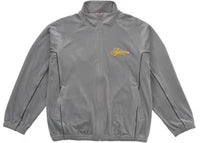 Supreme Velour Mesh Track Jacket Silver