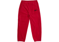 Supreme Velour Mesh Track Pant Red