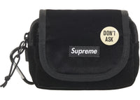 Supreme Velvet Mini Pouch Black