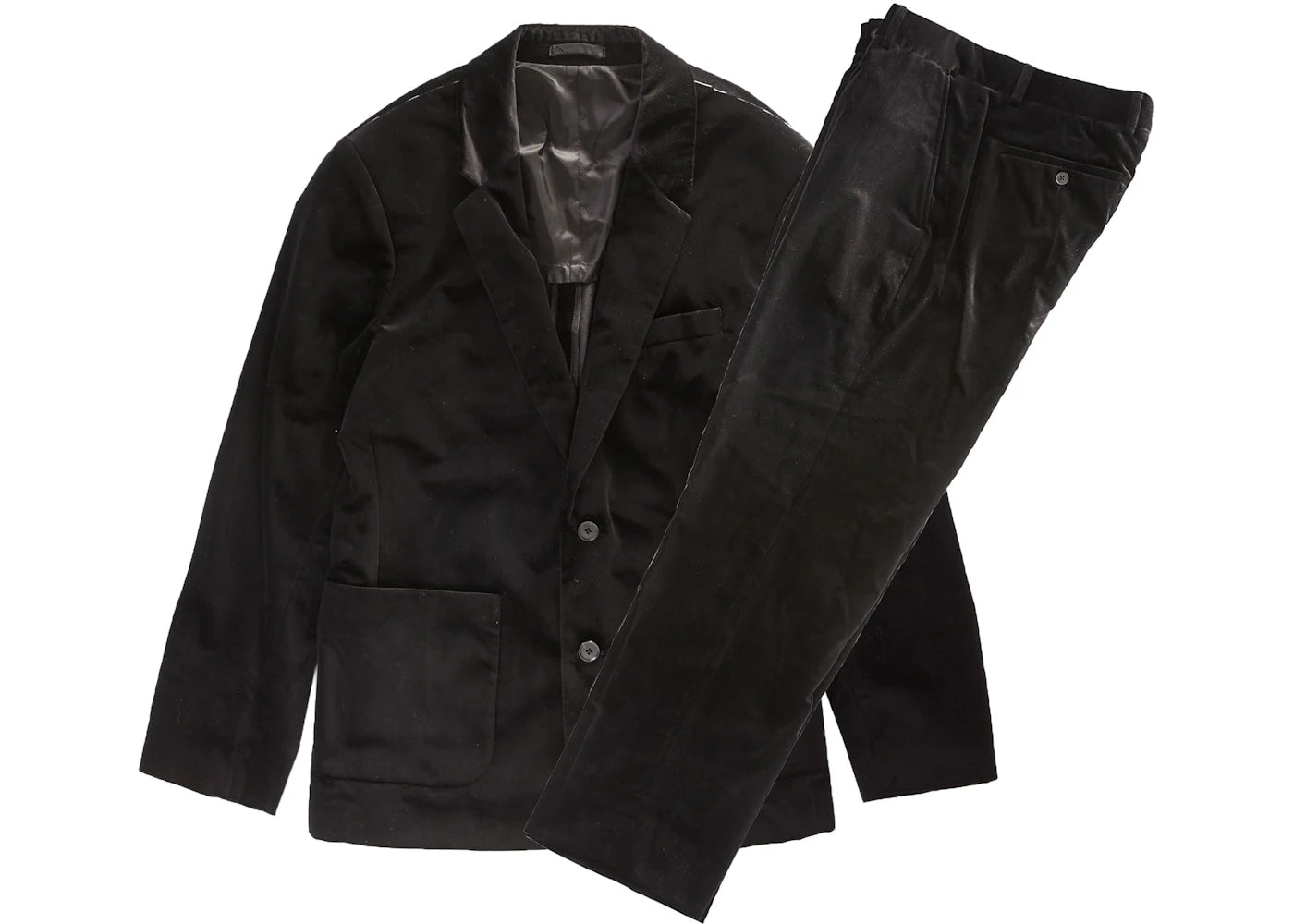 Supreme Velvet Suit Black - vue secondaire A