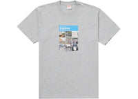 Supreme Verify Tee Heather Grey