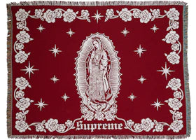 Supreme Virgin Mary Blanket Red