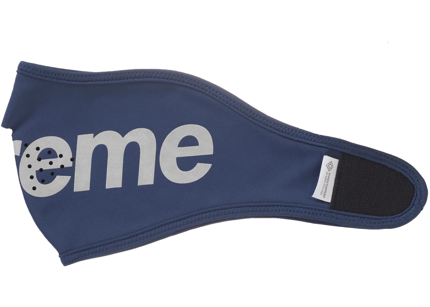 Supreme WINDSTOPPER Facemask (FW24) Navy - vue secondaire B