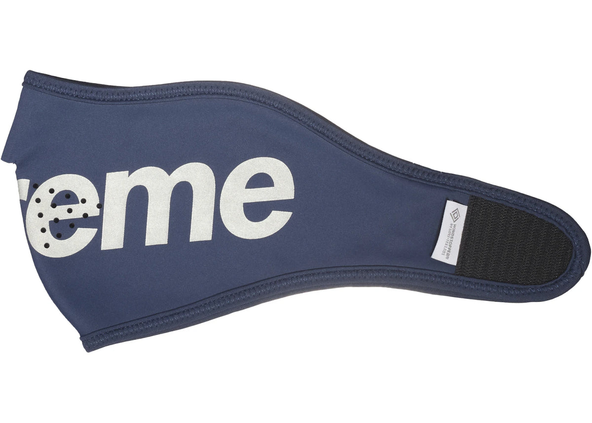 Supreme WINDSTOPPER Facemask (FW24) Navy - vue secondaire A