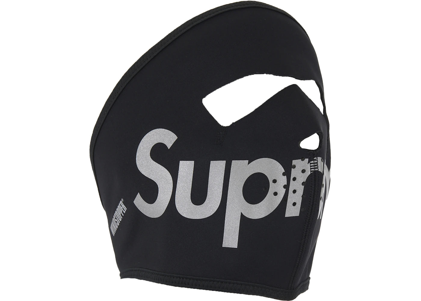 Supreme WINDSTOPPER Facemask (FW25) Black - vue secondaire B