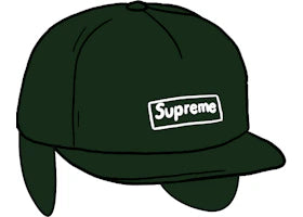 Supreme WINDSTOPPER Small Box Earflap 6-Panel Olive
