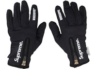 Supreme WINDSTOPPER Zip Gloves Black