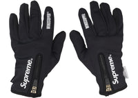 Supreme WINDSTOPPER Zip Gloves Black
