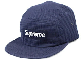 Supreme Waffle Camp Cap Navy