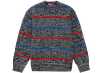 Supreme Waffle Small Box Sweater Stripe Melange