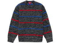 Supreme Waffle Small Box Sweater Stripe Melange