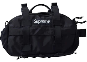 Supreme Waist Bag (FW19) Black - vue 360