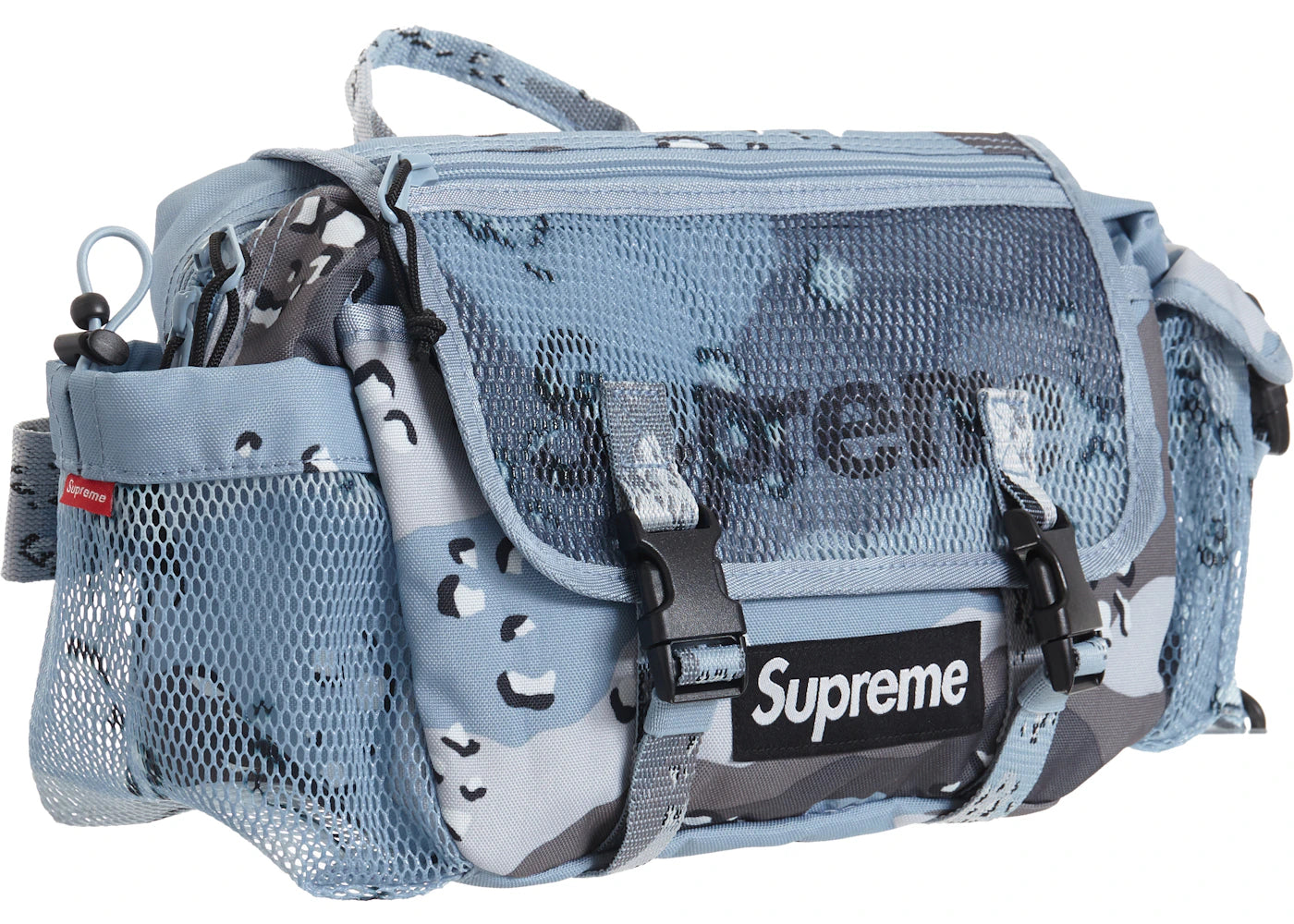 Supreme Waist Bag (SS20) Blue Chocolate Chip Camo - vue secondaire A