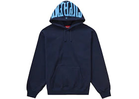 Supreme Warm Up Hooded Sweatshirt SS24 Navy