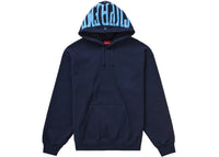 Supreme Warm Up Hooded Sweatshirt SS24 Navy