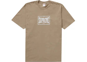Supreme Warm Up Tee Khaki