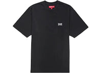 Supreme Warm Up Washed S/S Top Black