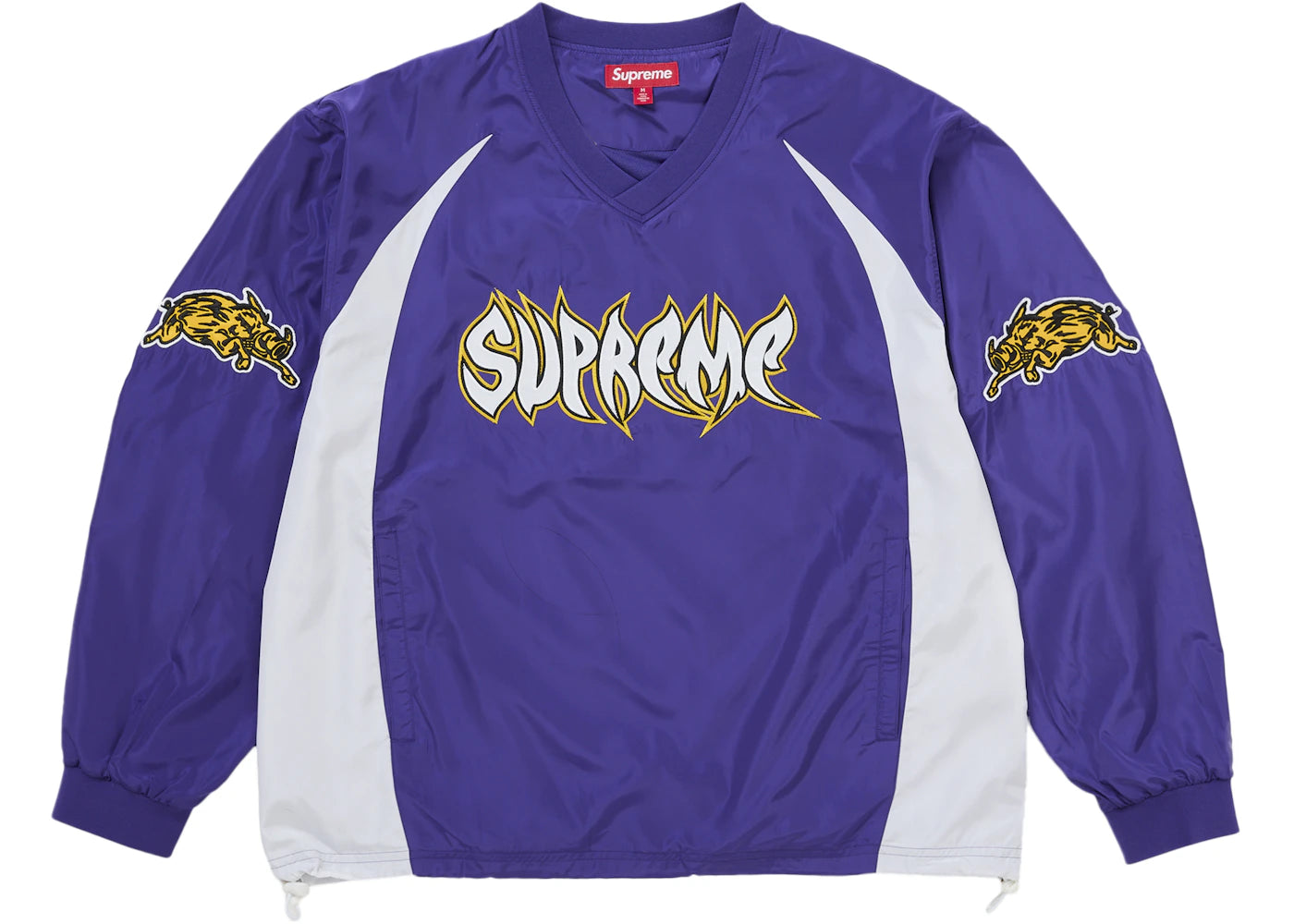 Supreme Warthog Warm Up Pullover Purple - vue secondaire A
