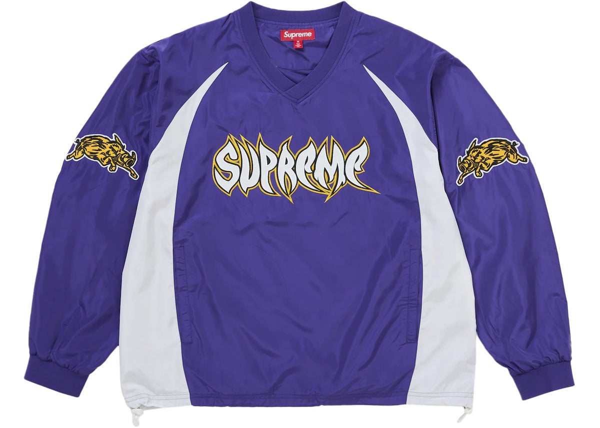 Supreme Warthog Warm Up Pullover Purple - vue 360