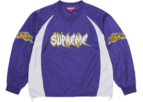Supreme Warthog Warm Up Pullover Purple