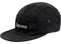 Supreme Washed Canvas Camp Cap (FW19) Black