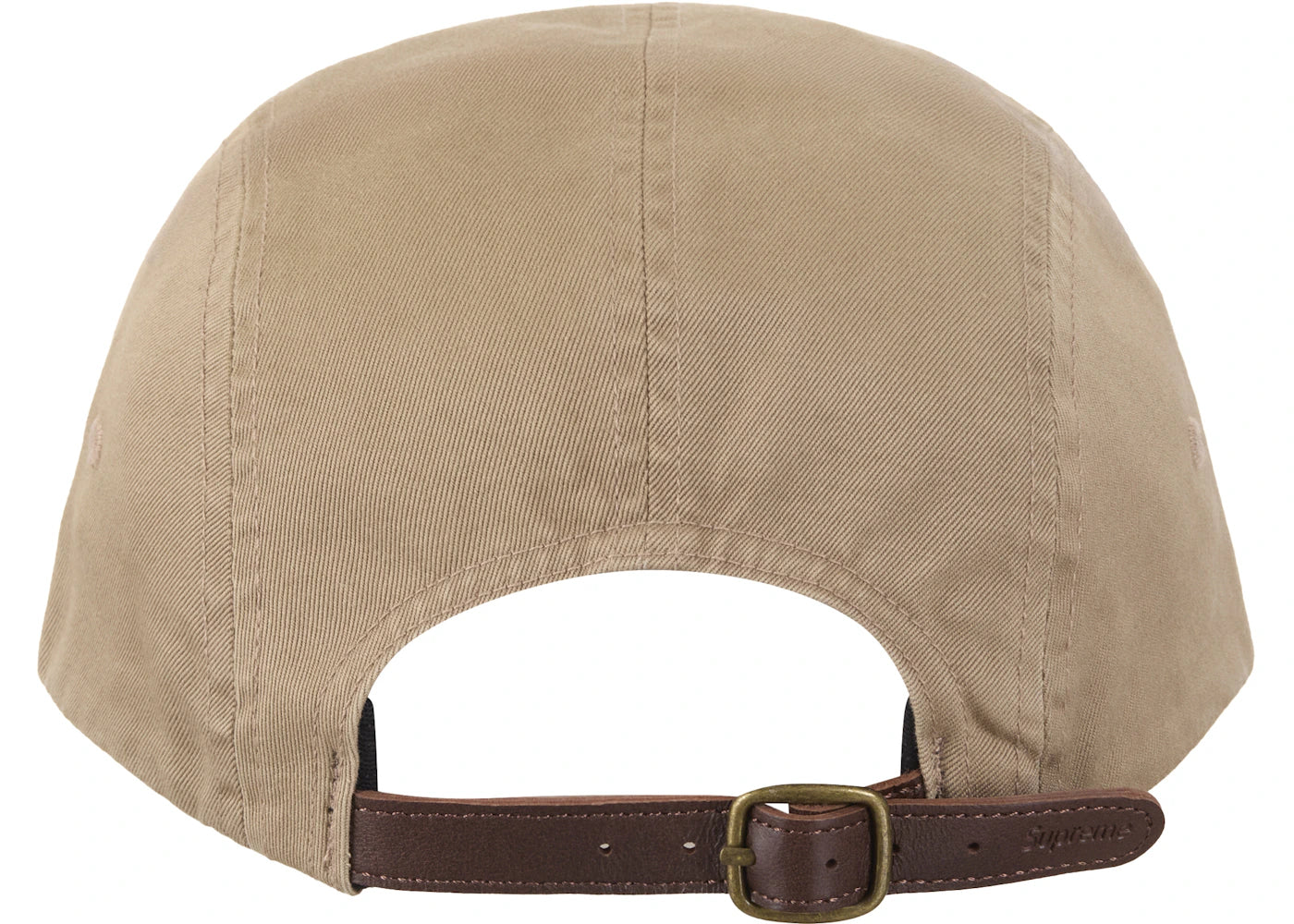 Supreme Washed Chino Twill Camp Cap (FW24) Tan - vue secondaire B