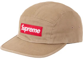 Supreme Washed Chino Twill Camp Cap (FW24) Tan