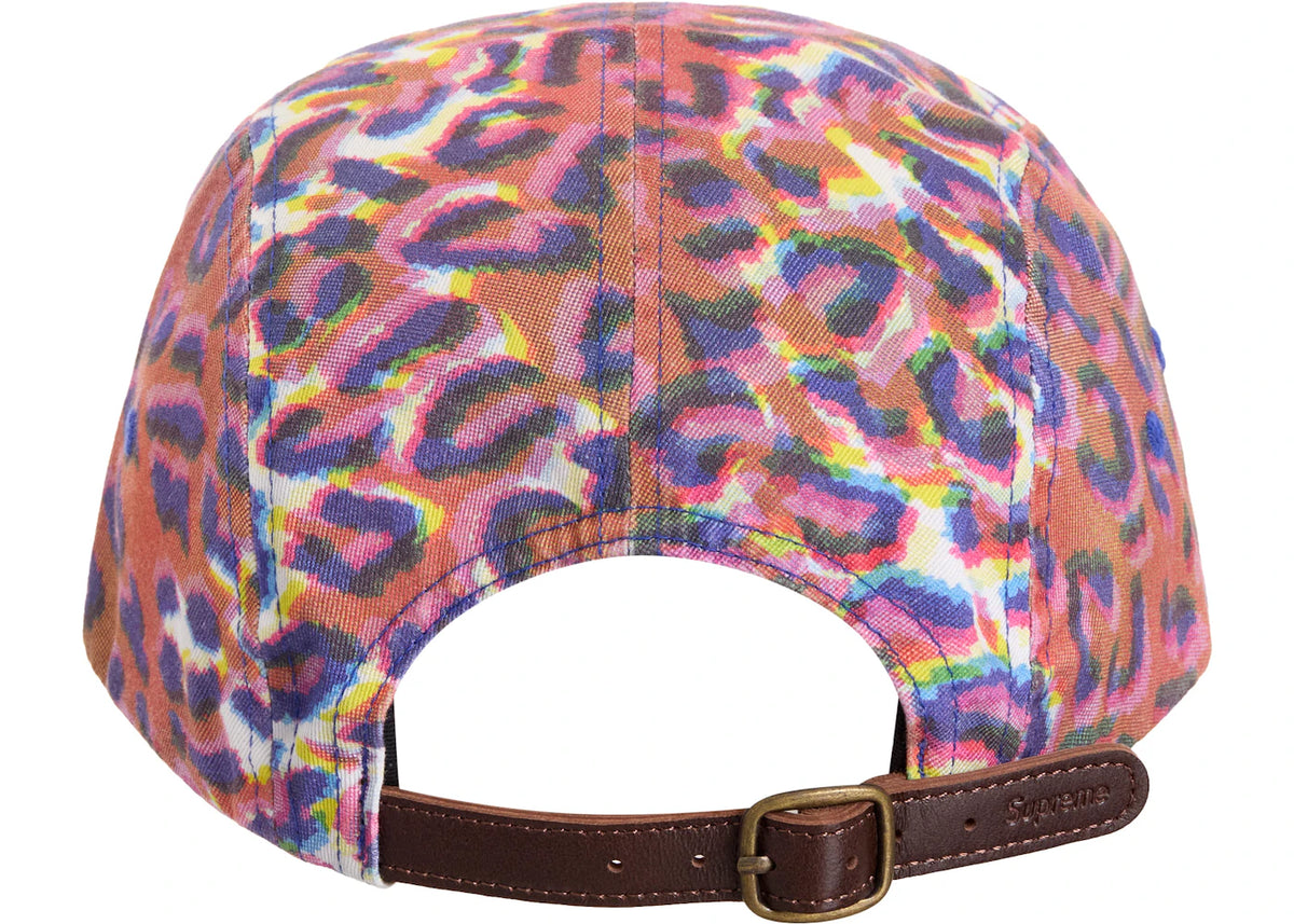 Supreme Washed Chino Twill Camp Cap (FW24) Leopard - vue secondaire B