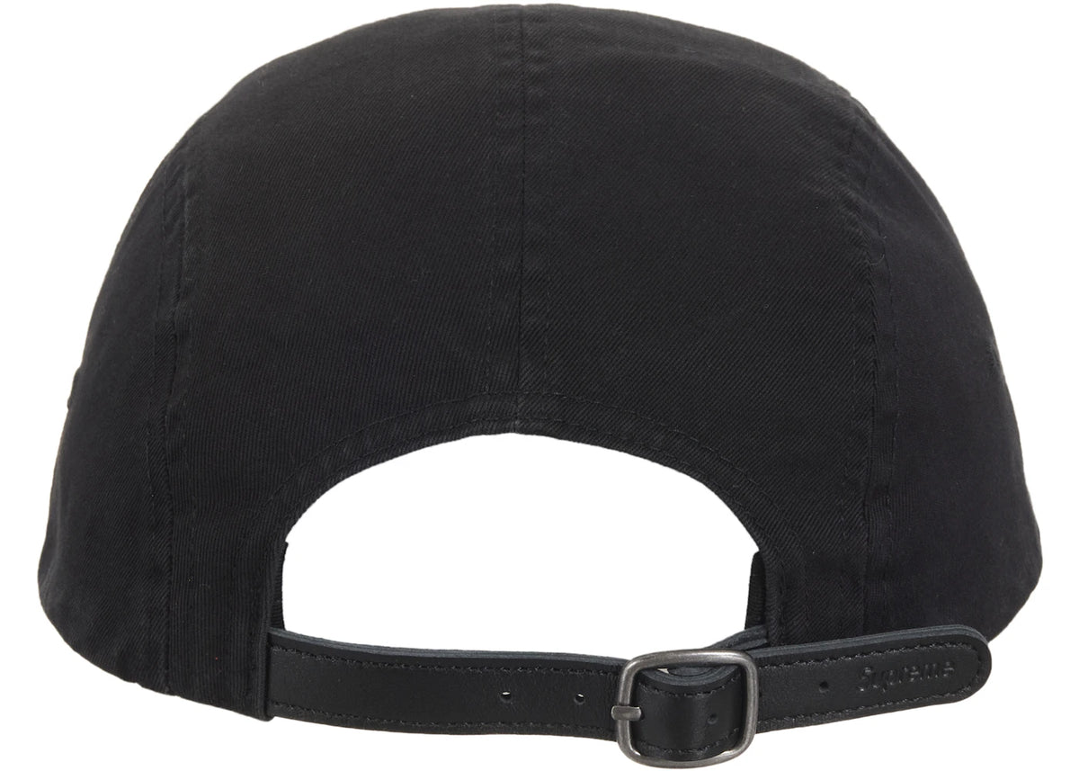 Supreme Washed Chino Twill Camp Cap (FW25) Black - vue secondaire B