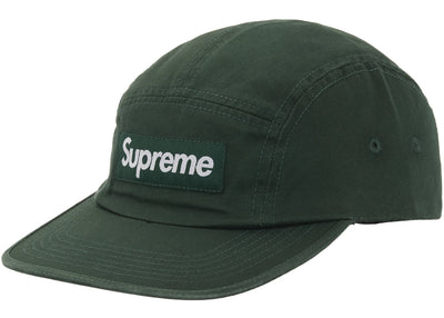 Supreme Washed Chino Twill Camp Cap (FW25) Green