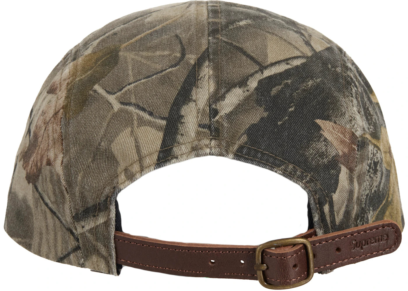 Supreme Washed Chino Twill Camp Cap (SS25) Realtree Hardwoods Camo - vue secondaire B