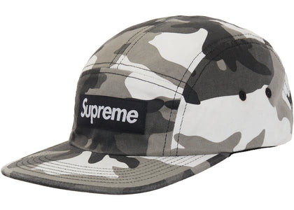 Supreme Washed Chino Twill Camp Cap (SS26) Snow Camo - product view 2