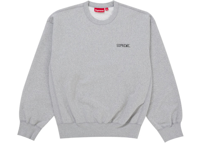 Supreme Washed Crewneck Grey