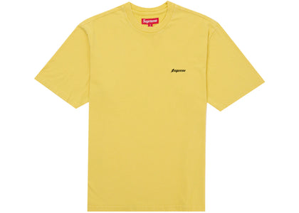 Supreme Washed S/S Top (SS26) Yellow - authentic Supreme product