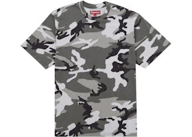 Supreme Washed S/S Top Snow Camo