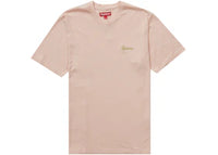 Supreme Washed Script S/S Top (FW23) Rose