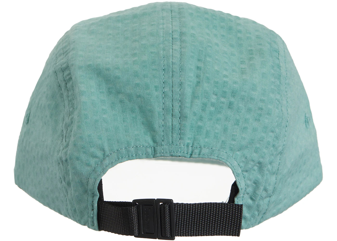 Supreme Washed Seersucker Camp Cap Sage - vue secondaire B