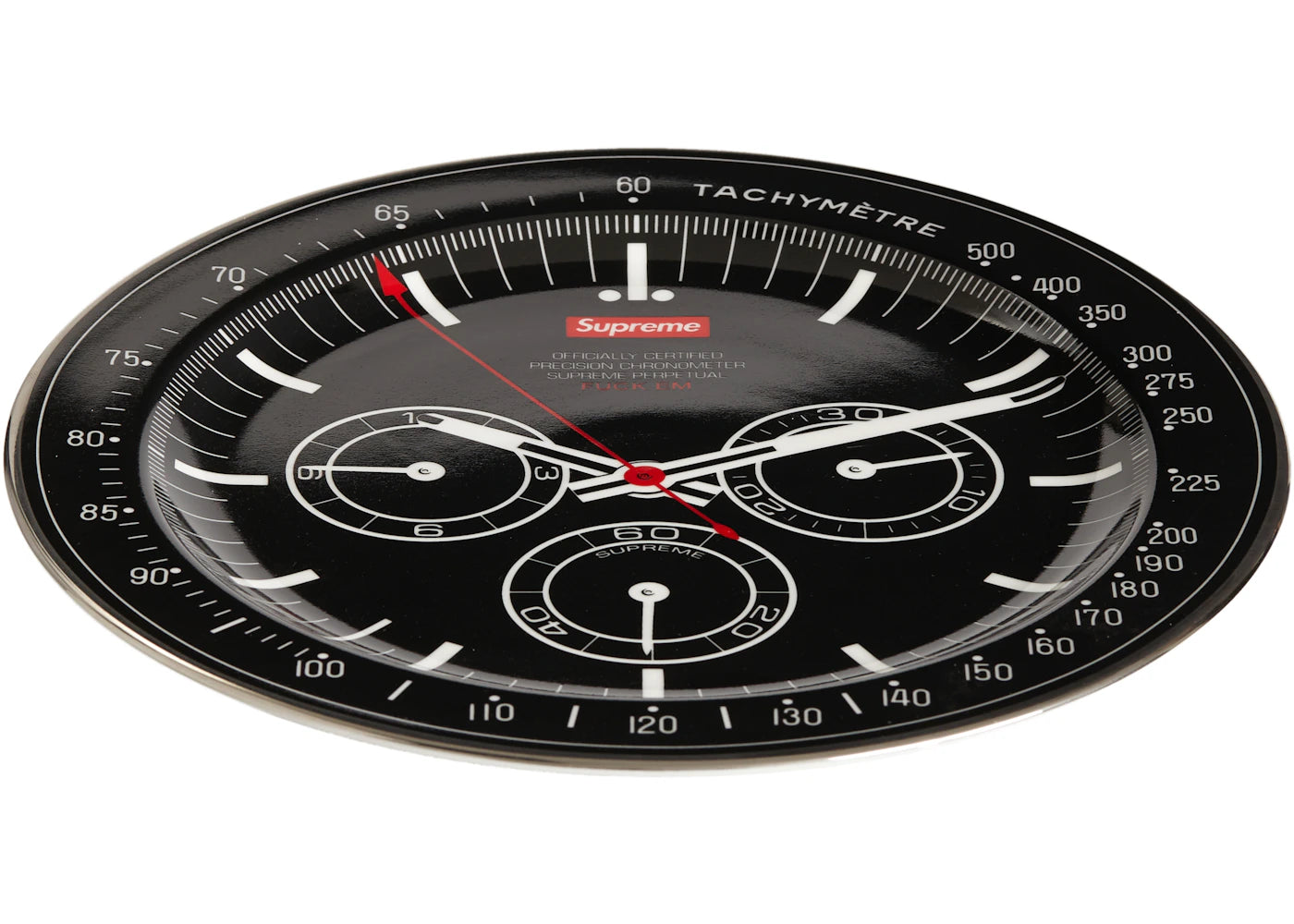 Supreme Watch Plate Black - vue secondaire B