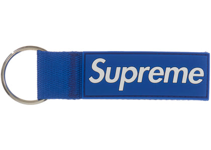 Supreme Webbing Keychain Blue - product view 2