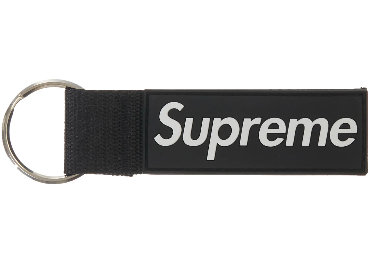 Supreme Webbing Keychain Grey - vue secondaire B
