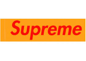 Supreme West Hollywood Store Opening Box Logo Sticker