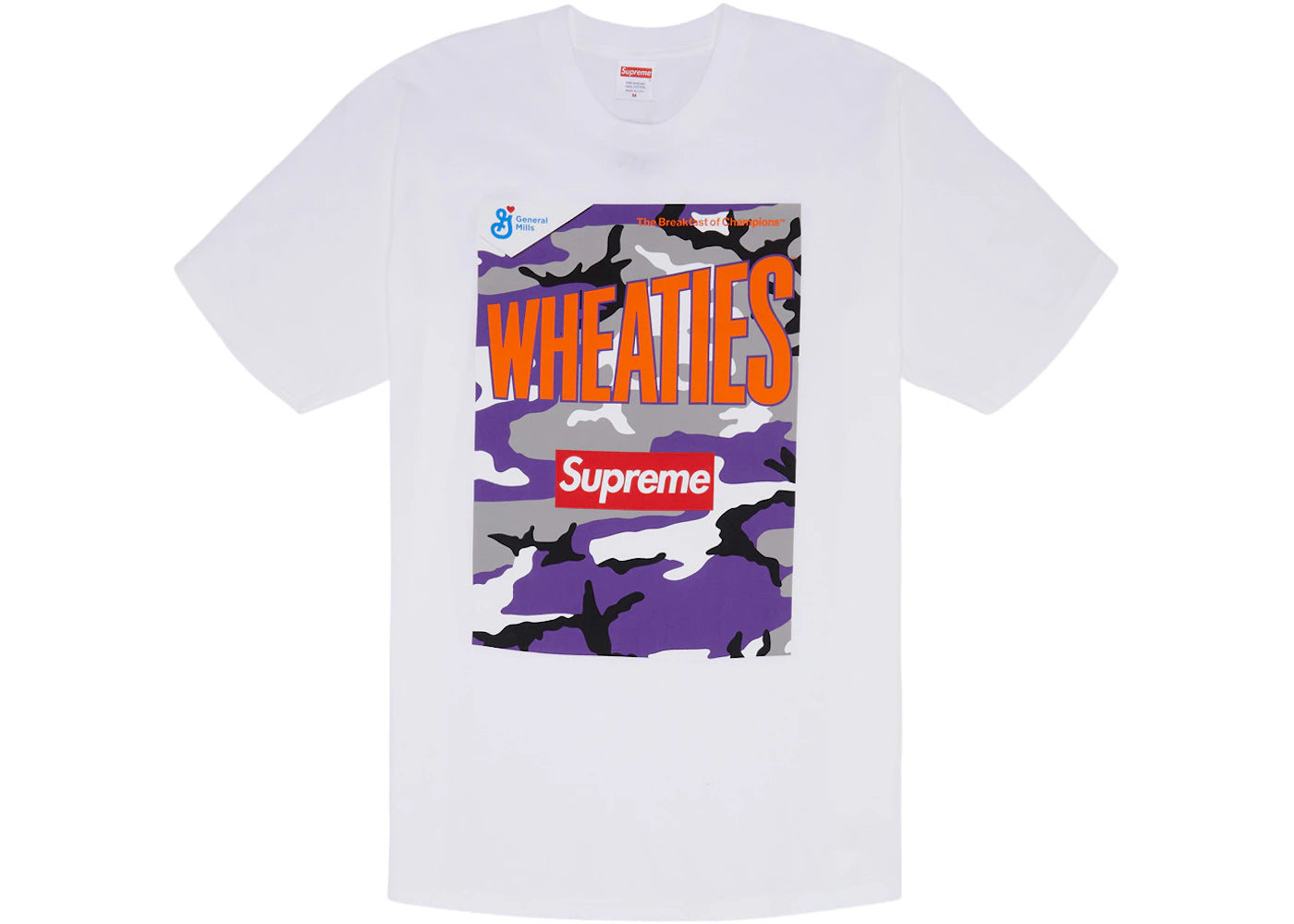 Supreme Wheaties Tee White - vue 360