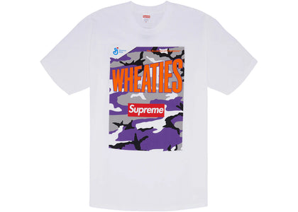 Supreme Wheaties Tee White - authentic Supreme product