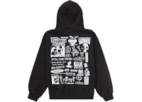 Supreme Wild Embroidered Hooded Sweatshirt Black